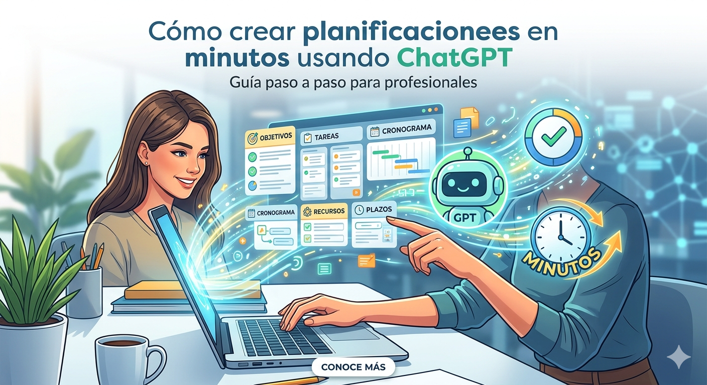 Cómo crear planificaciones en minutos usando ChatGPT